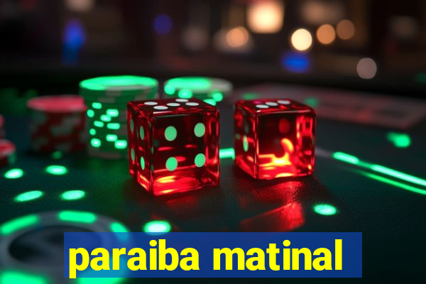 paraiba matinal